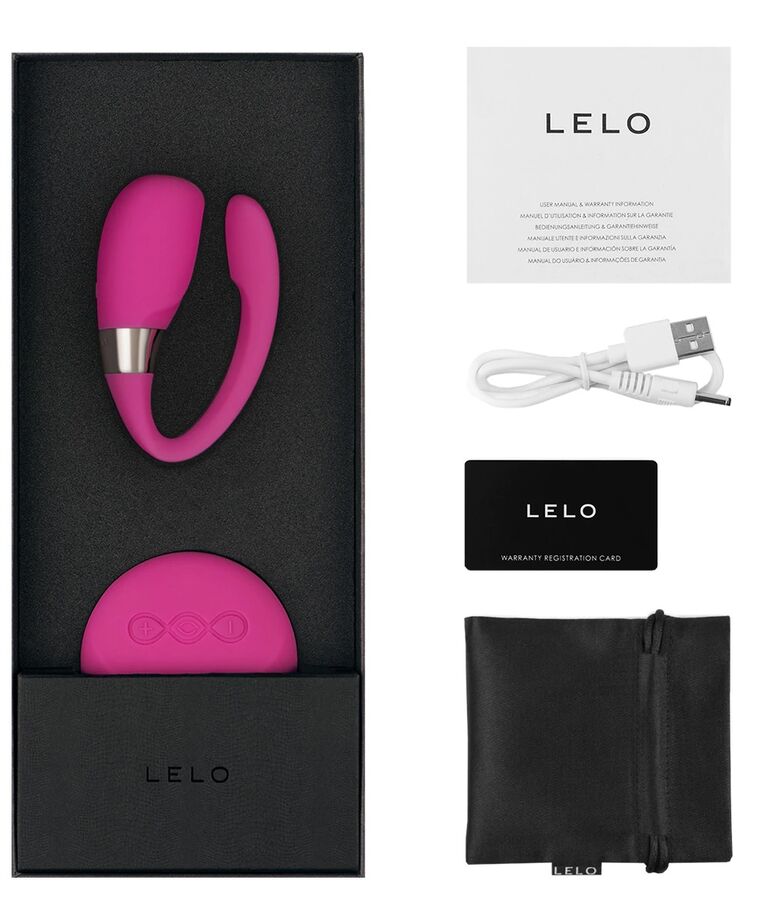 LELO - MASSEUR INSIGNIA TIANI 3 CERISE - 7eme ciel