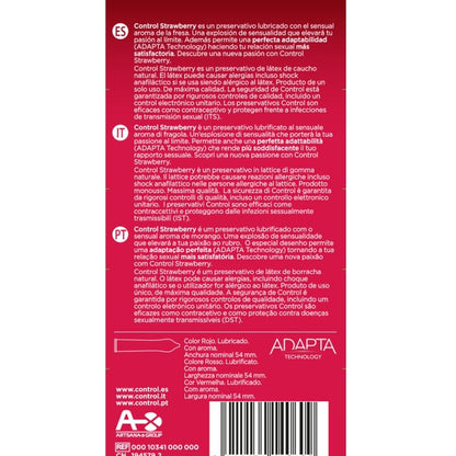 CONTROL - ADAPTATION FRAISE 12 UNITÉS - 7eme ciel