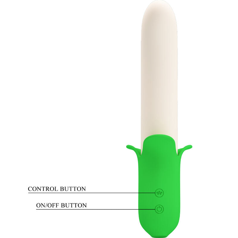PRETTY LOVE - BANANA KNIGHT SUPER PUISSANCE 7 VIBRATIONS EN SILICONE - 7eme ciel