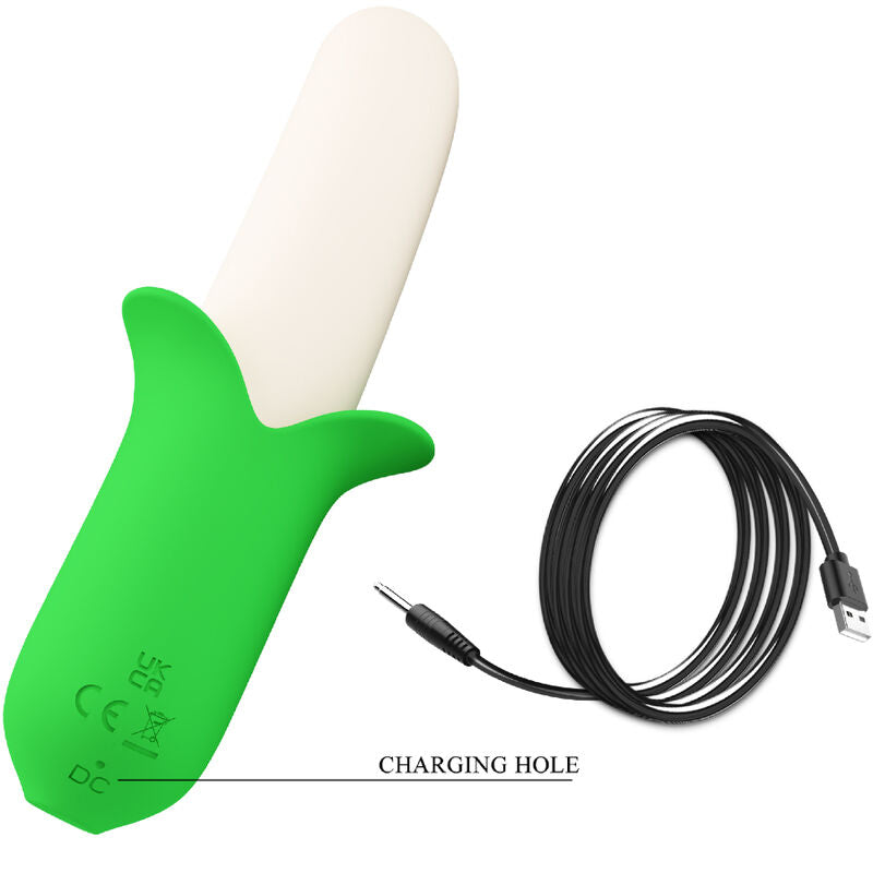 PRETTY LOVE - BANANA KNIGHT SUPER PUISSANCE 7 VIBRATIONS EN SILICONE - 7eme ciel