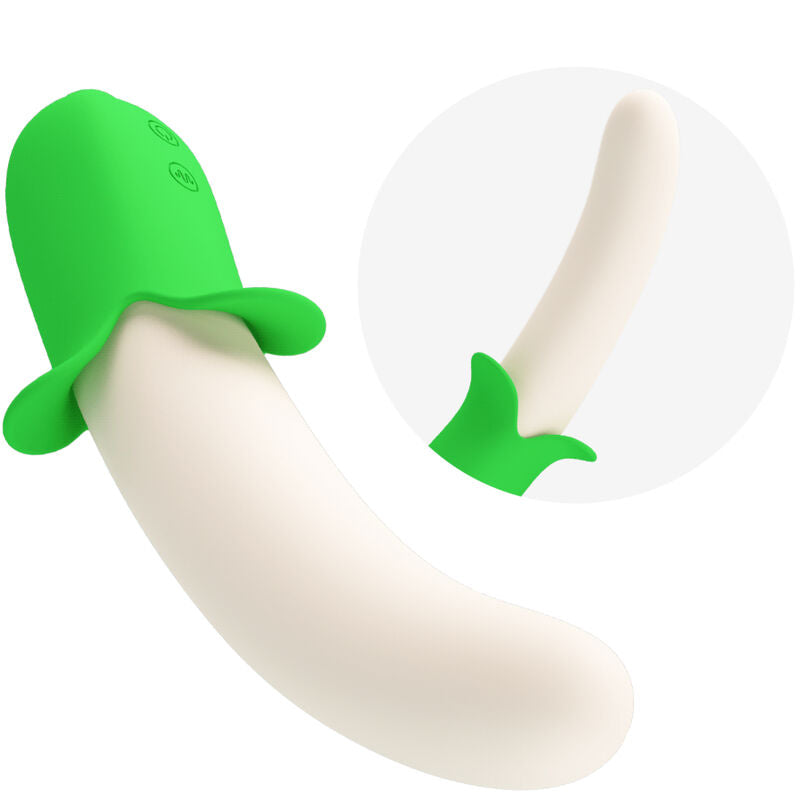 PRETTY LOVE - BANANA KNIGHT SUPER PUISSANCE 7 VIBRATIONS EN SILICONE - 7eme ciel