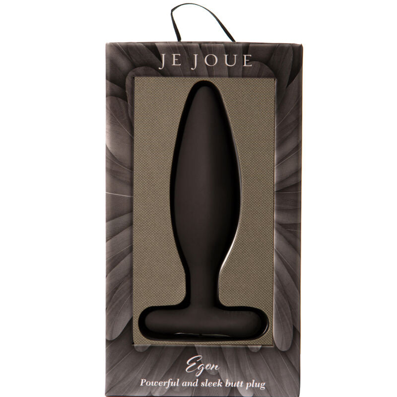 JE JOUE - VIBRATEUR ANAL EGON PLUG NOIR - 7eme ciel