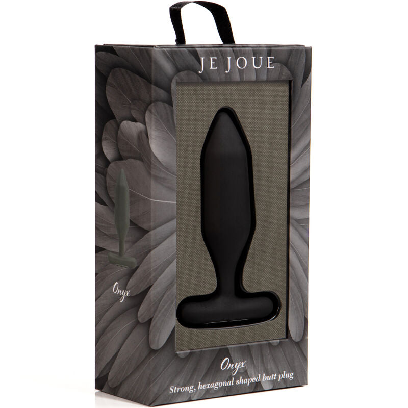 JE JOUE - VIBRATEUR PLUG ANAL ONYX NOIR - 7eme ciel