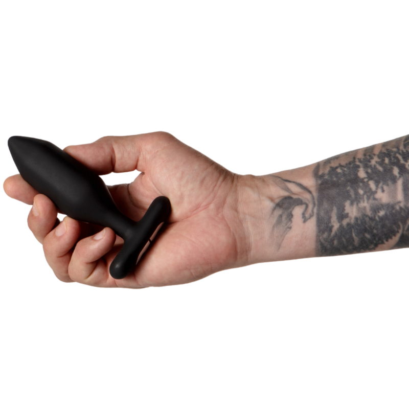 JE JOUE - VIBRATEUR PLUG ANAL ONYX NOIR - 7eme ciel