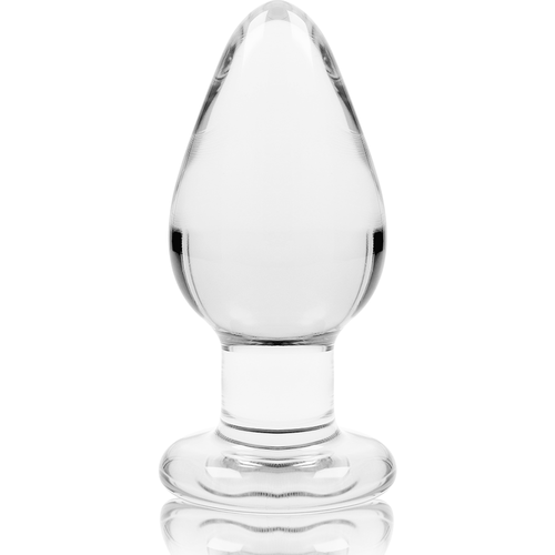 NEBULA SERIES BY IBIZA - PLUG ANAL MODÈLE 3 VERRE BOROSILICATE TRANSPARENT 11 CM -O- 5 CM