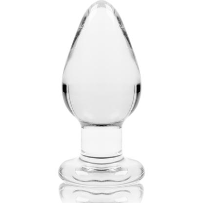 NEBULA SERIES BY IBIZA - PLUG ANAL MODÈLE 3 VERRE BOROSILICATE TRANSPARENT 11 CM -O- 5 CM