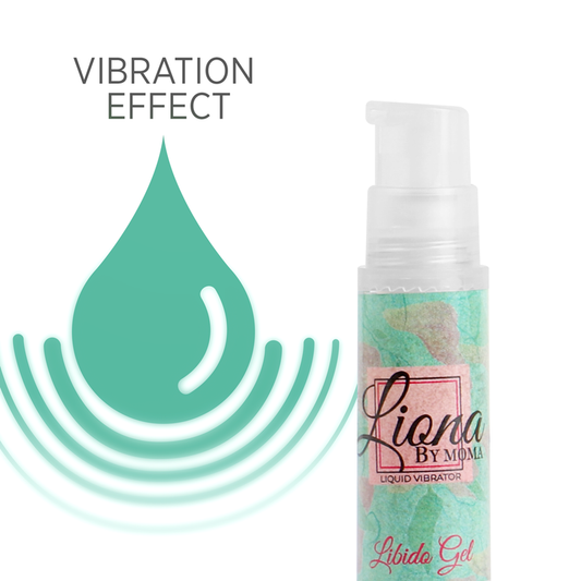 LIONA BY MOMA - VIBRATEUR LIQUIDE LIBIDO GEL 6 ML - 7eme ciel