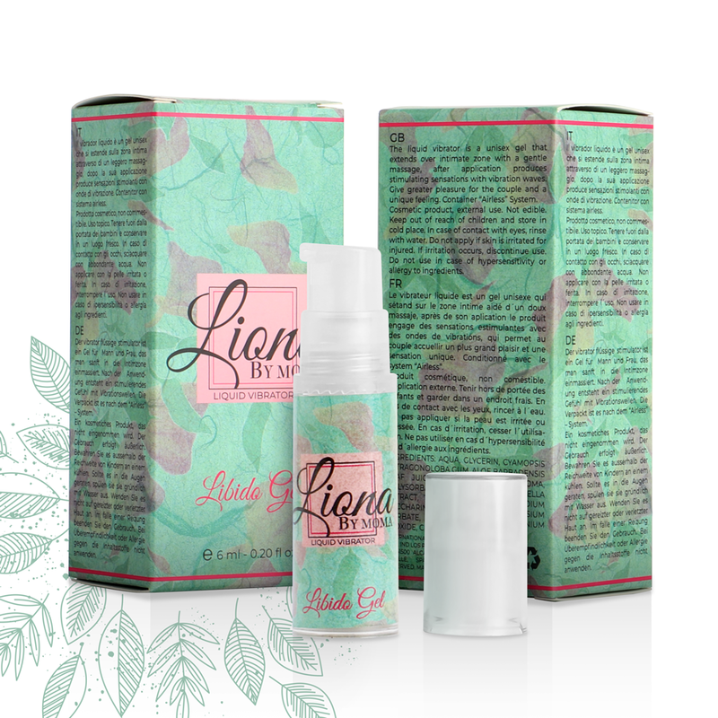 LIONA BY MOMA - VIBRATEUR LIQUIDE LIBIDO GEL 6 ML - 7eme ciel