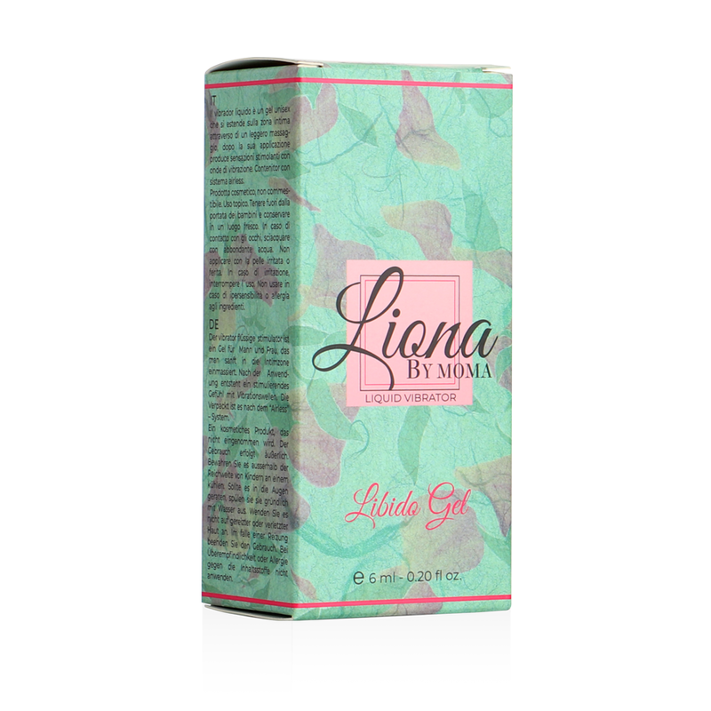 LIONA BY MOMA - VIBRATEUR LIQUIDE LIBIDO GEL 6 ML - 7eme ciel
