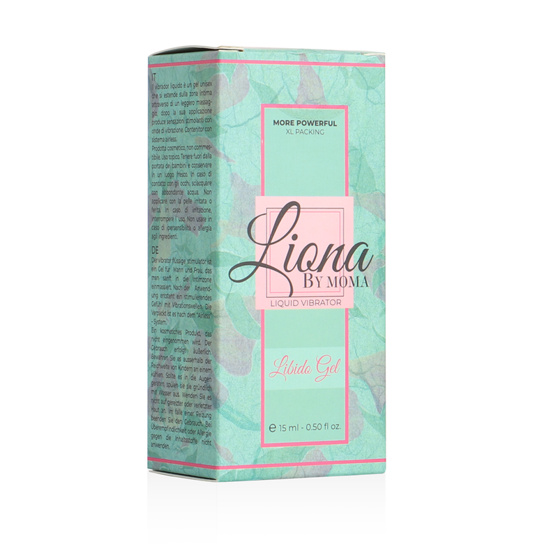 LIONA BY MOMA - VIBRATEUR LIQUIDE LIBIDO GEL 15 ML - 7eme ciel