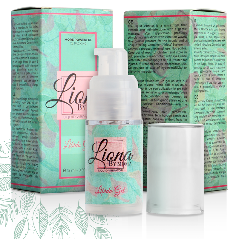 LIONA BY MOMA - VIBRATEUR LIQUIDE LIBIDO GEL 15 ML - 7eme ciel