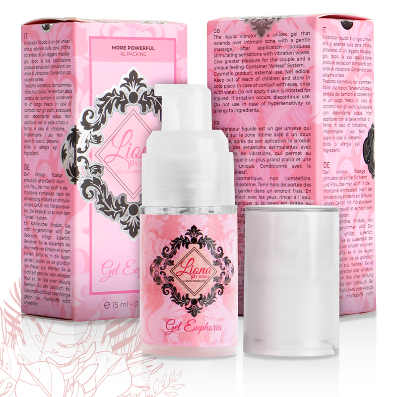 LIONA BY MOMA - VIBRATEUR LIQUIDE EUPHORIA GEL 15 ML - 7eme ciel