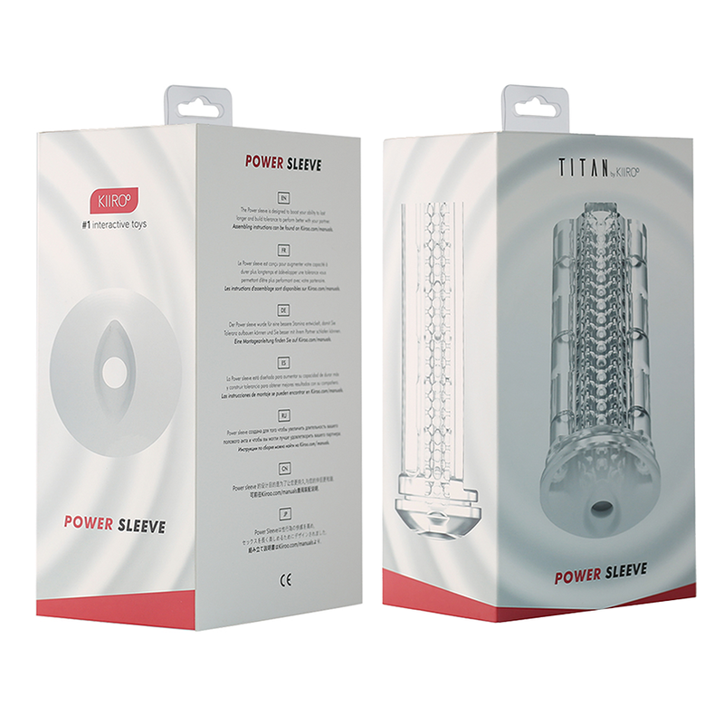 KIIROO - COUVERCLE MASTURBATEUR TITAN PUISSANCE + PERFORMANCE - 7eme ciel