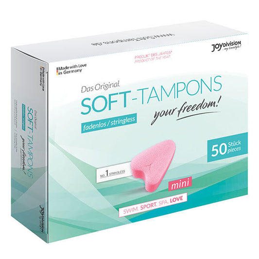 JOYDIVISION SOFT-TAMPONS - ORIGINAL SOFT-TAMPONS MINI X 50 UNITÉS - 7eme ciel