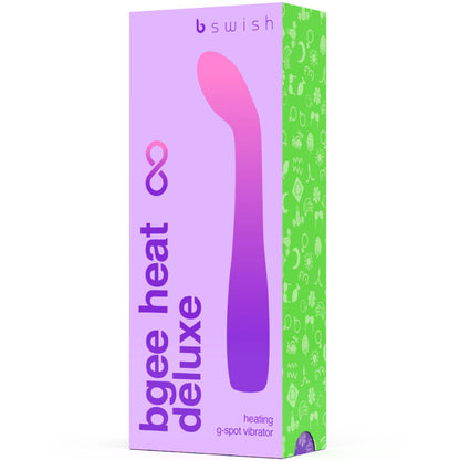 B SWISH - VIBRATEUR RECHARGEABLE BGEE HEAT INFINITE DELUXE LAVANDE SILICONE - 7eme ciel