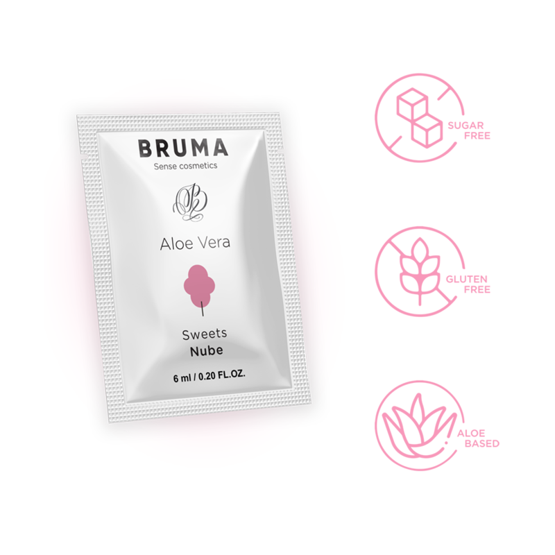 BRUMA - GEL GLISSANT À L''ALOE VERA SAVEUR BONBONS 6 ML - 7eme ciel
