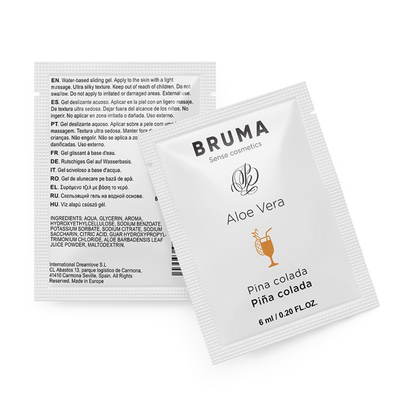BRUMA - GEL GLISSANT À L''ALOE VERA SAVEUR PINA COLADA 6 ML - 7eme ciel