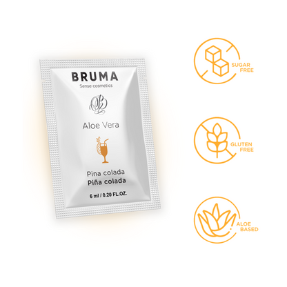 BRUMA - GEL GLISSANT À L''ALOE VERA SAVEUR PINA COLADA 6 ML - 7eme ciel