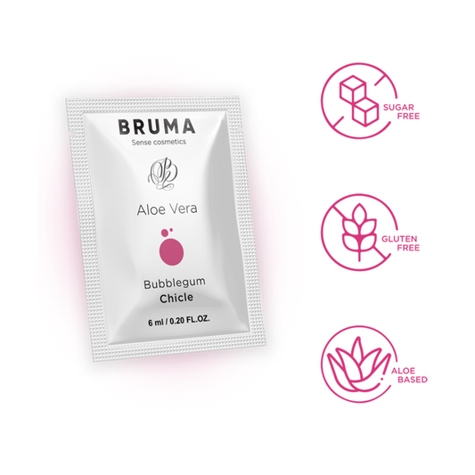 BRUMA - GEL GLISSANT ALOE VERA SAVEUR BUBBLEGUM 6 ML - 7eme ciel