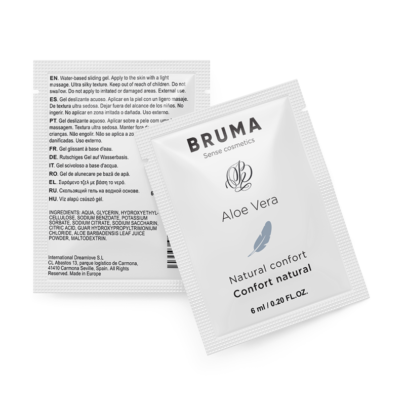BRUMA - GEL GLISSANT ALOE VERA CONFORT NATUREL 6 ML - 7eme ciel