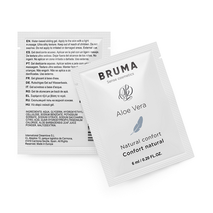 BRUMA - GEL GLISSANT ALOE VERA CONFORT NATUREL 6 ML - 7eme ciel