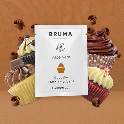 BRUMA - GEL GLISSANT À L''ALOE VERA SAVEUR CUPCAKE 6 ML - 7eme ciel