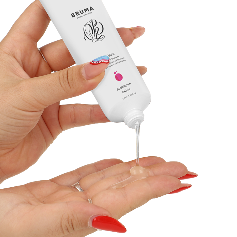 BRUMA - GEL GLISSANT ALOE VERA SAVEUR BUBBLEGUM 100 ML - 7eme ciel