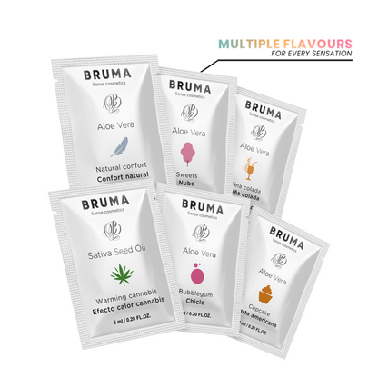BRUMA - GEL GLISSANT À L''ALOE VERA SAVEUR PINA COLADA 6 ML - 7eme ciel