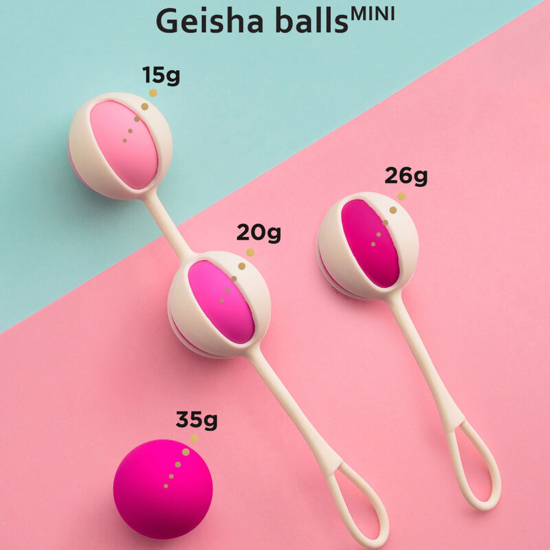 G-VIBE - SET 4 BOULES DE GEISHA MINI VIOLET - 7eme ciel