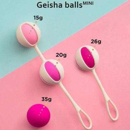 G-VIBE - SET 4 BOULES DE GEISHA MINI VIOLET - 7eme ciel