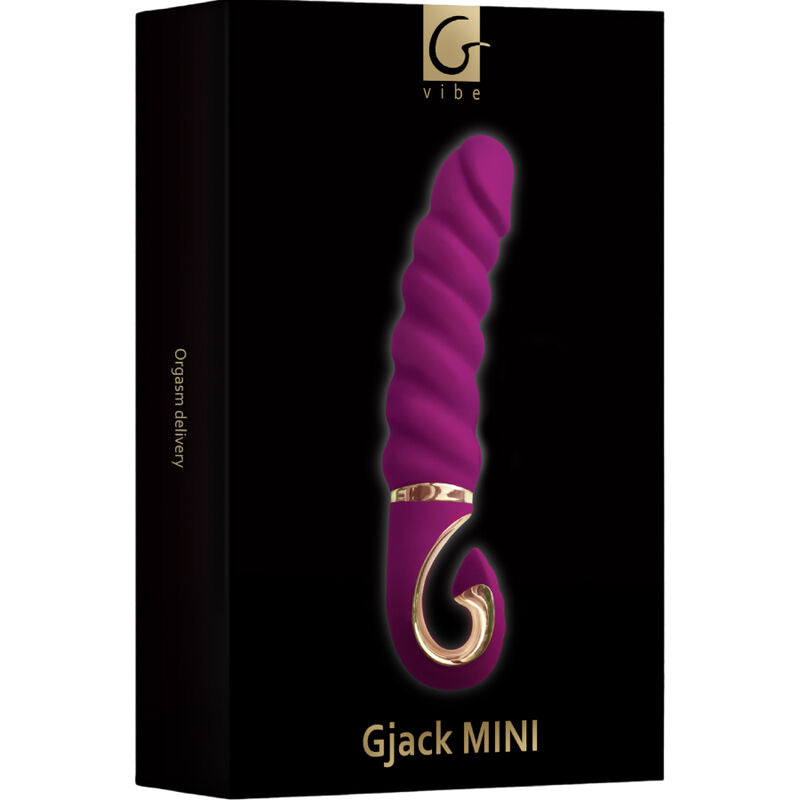 G-VIBE - VIBRATEUR GJACK MINI VIOLET EN SILICONE - 7eme ciel
