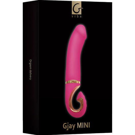 G-VIBE - VIBRATEUR GJAY MINI ROSE EN SILICONE - 7eme ciel