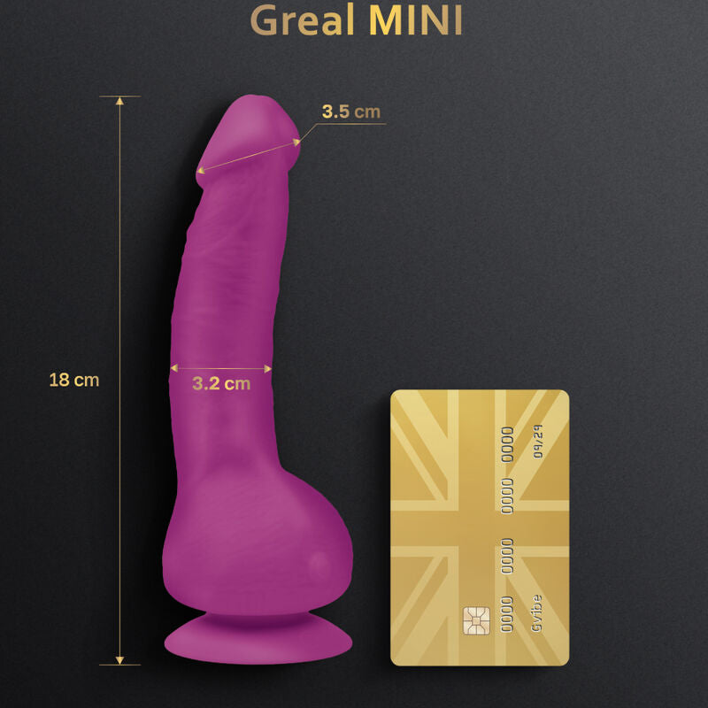 G-VIBE - GREAL MINI GODE VIBRATEUR EN SILICONE FUCHSIA - 7eme ciel
