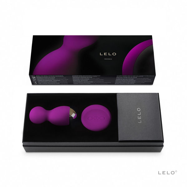LELO - BADGE BOULES HULA ROSE PROFOND - 7eme ciel