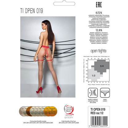 PASSION - TIOPEN 019 COLLANT NOIR 1/2 20 DEN - 7eme ciel