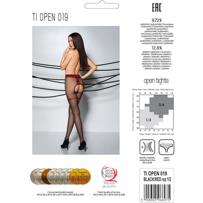PASSION - TIOPEN 019 COLLANT NOIR 1/2 20 DEN - 7eme ciel