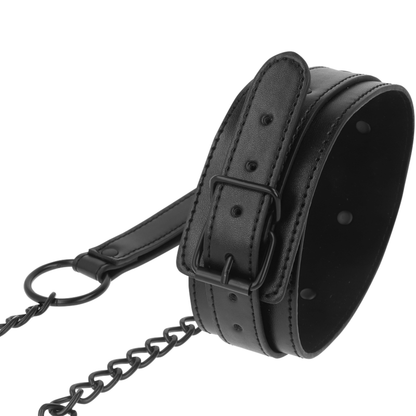 INTENSE - FETISH COLLIER EN CUIR VEGAN - 7eme ciel