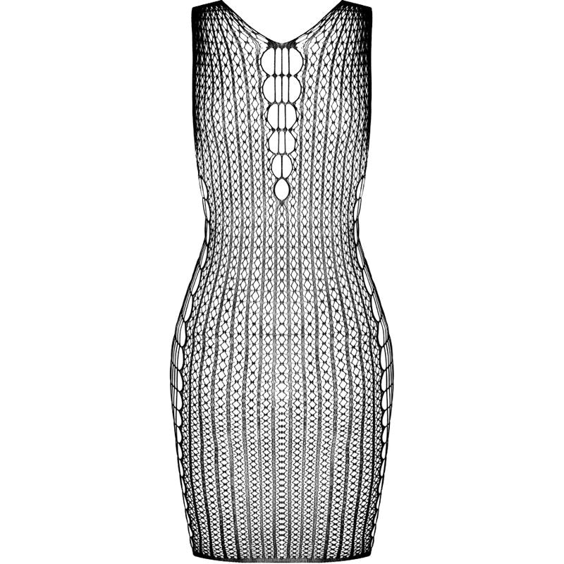 PASSION - BS097 BODYSTOCKING NOIR TAILLE UNIQUE - 7eme ciel