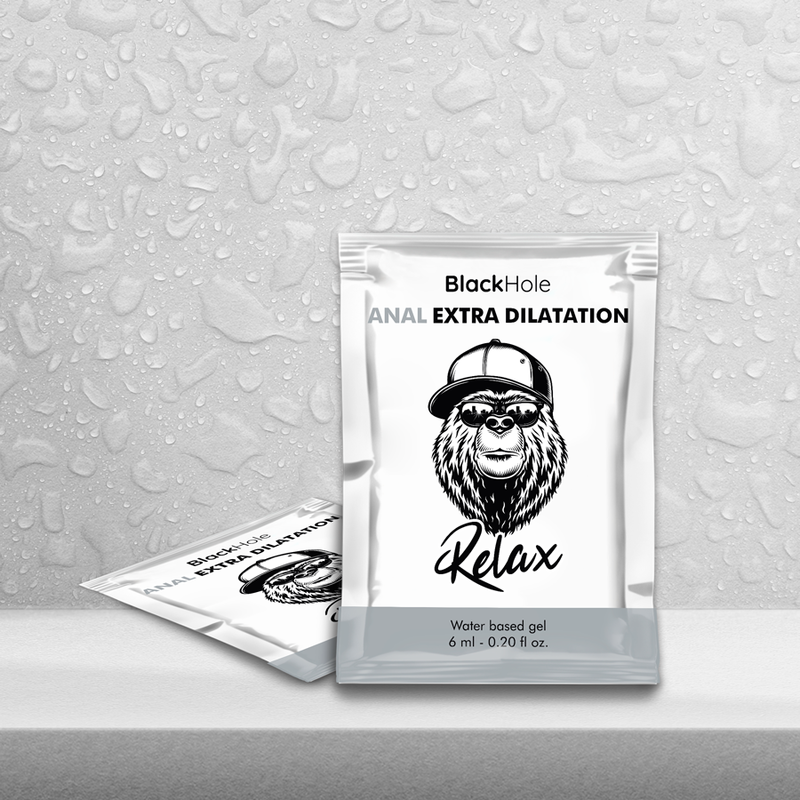 BLACK HOLE - GEL À BASE D'EAU EXTRA DILATATION 6 ML DOSE UNIQUE - 7eme ciel