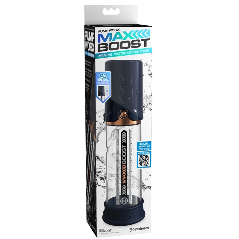 PUMP WORX - MAX BOOST BLEU - 7eme ciel