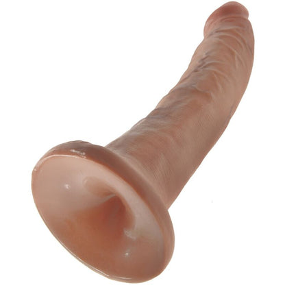 KING COCK - PÉNIS RÉALISTE 17.5 CM CARAMEL - 7eme ciel