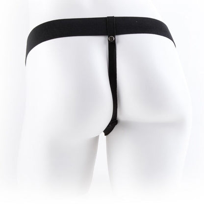 FETISH FANTASY SERIES - HARNAIS RÉGLABLE TÉLÉCOMMANDE PÉNIS RÉALISTE AVEC TESTICULES 23 CM - 7eme ciel