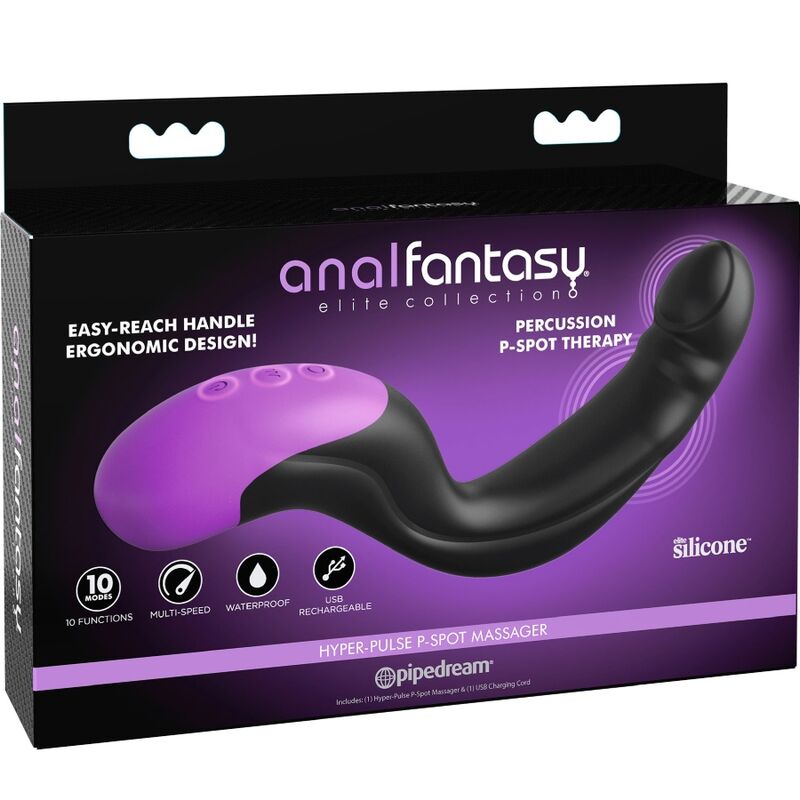 ANAL FANTASY ELITE COLLECTION - MASSEUR ANAL HYPER-PULSE P-POINT - 7eme ciel