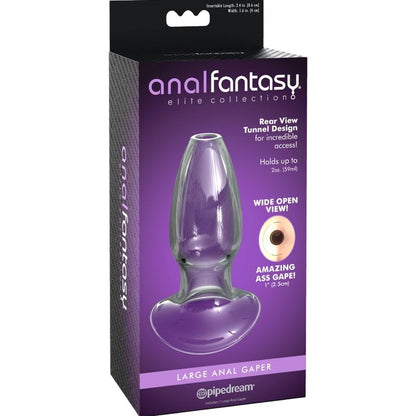ANAL FANTASY ELITE COLLECTION - DILATATEUR EN CRISTAL ANAL GAPER TAILLE M - 7eme ciel