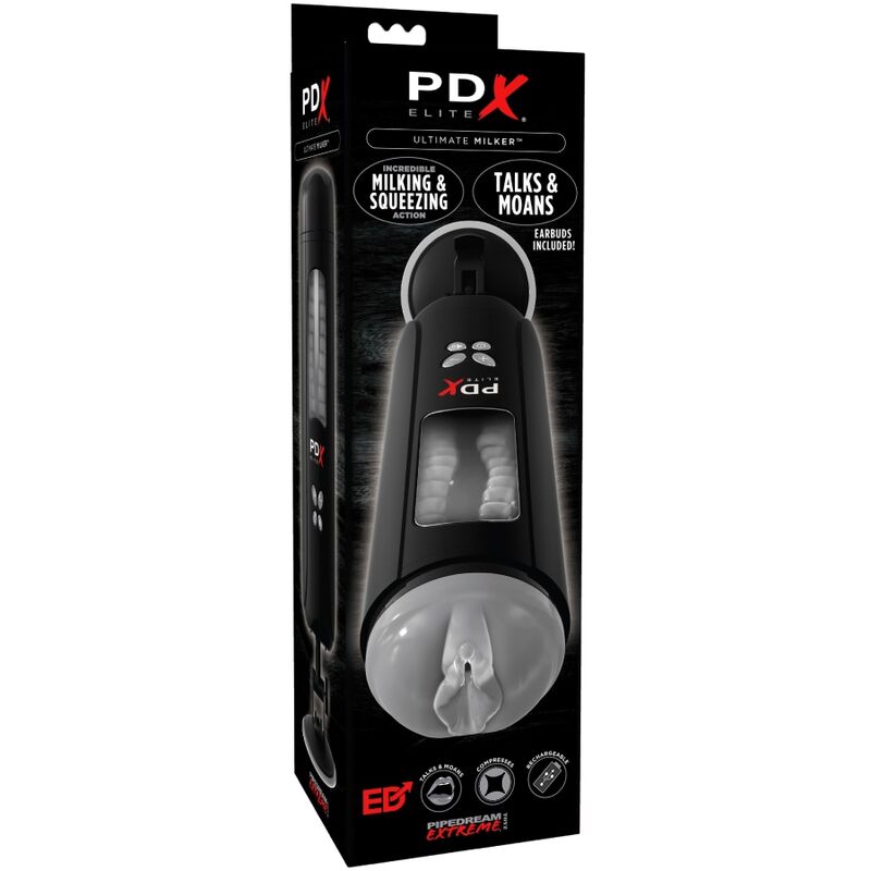 PDX ELITE - STROKER ULTIMATE MILKER AVEC VOIX - 7eme ciel