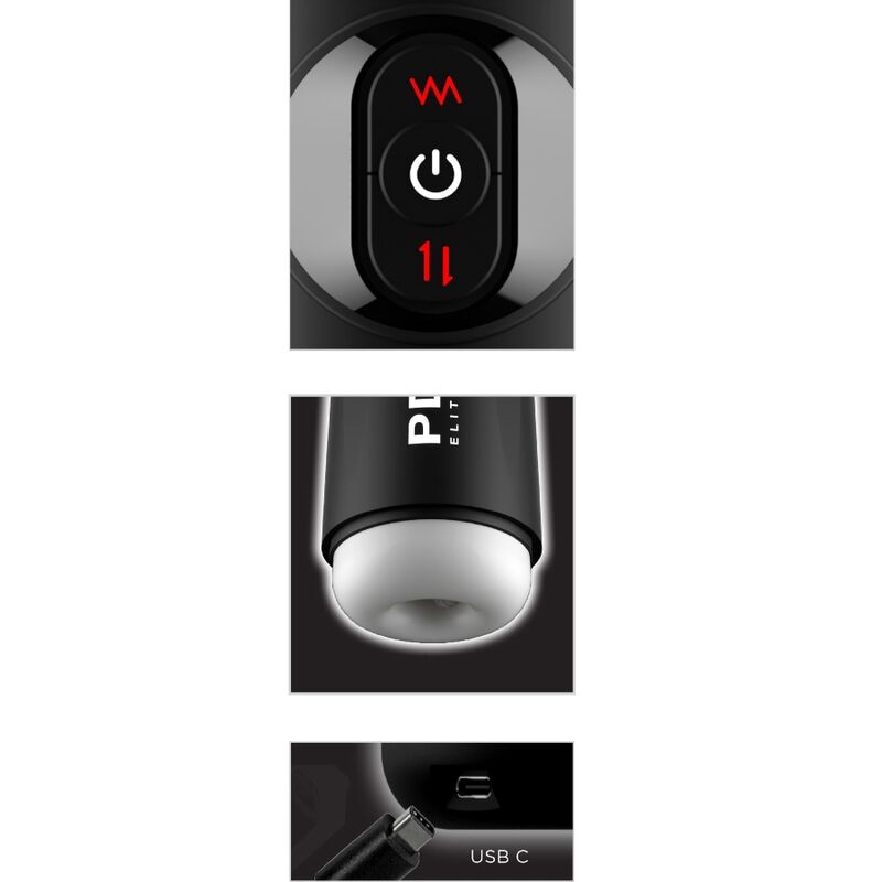 PDX ELITE - VIBRATEUR STROKER MOTO-MILKER - 7eme ciel