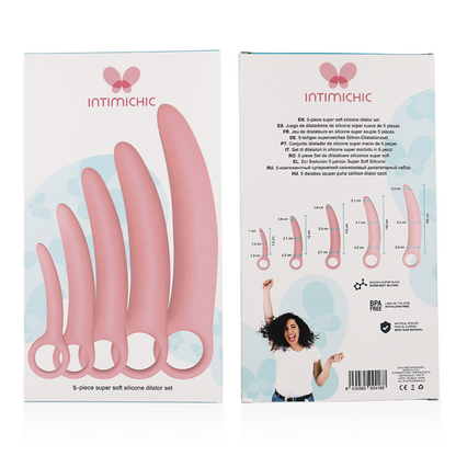 INTIMICHIC - DILATEUR SILICONE 5 PCS - 7eme ciel