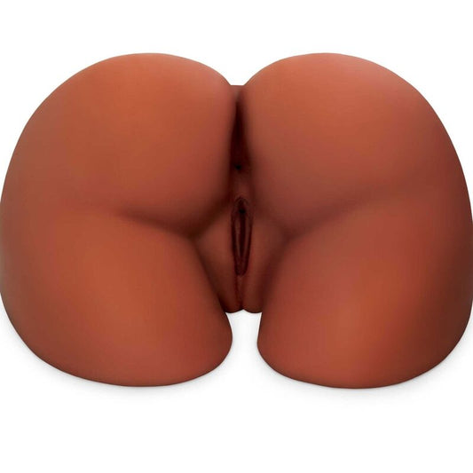 PDX PLUS - MASTURBATEUR MARRON DOUBLE ENTRÉE PERFECT ASS XL - 7eme ciel