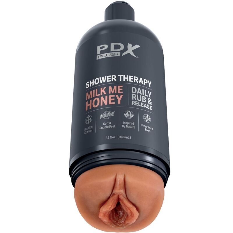 PDX PLUS - MASTURBATEUR STROKER CONCEPTION DE BOUTEILLE DISCRÈTE MILK ME HONEY CANDY SHAMPOOING - 7eme ciel