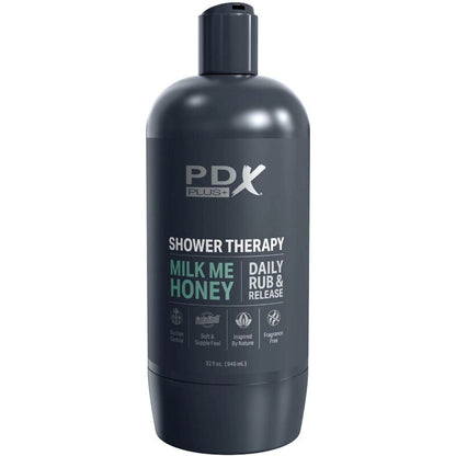 PDX PLUS - MASTURBATEUR STROKER CONCEPTION DISCRÈTE DE LA BOUTEILLE DE SHAMPOOING AU MIEL MILK ME - 7eme ciel